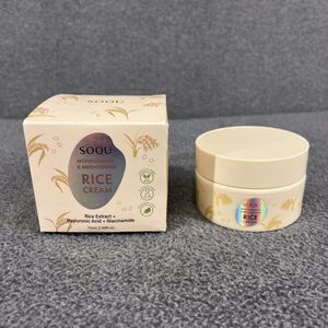 Korean SOQU Rice Face Cream Moisturizing & Brightening 2.48 oz